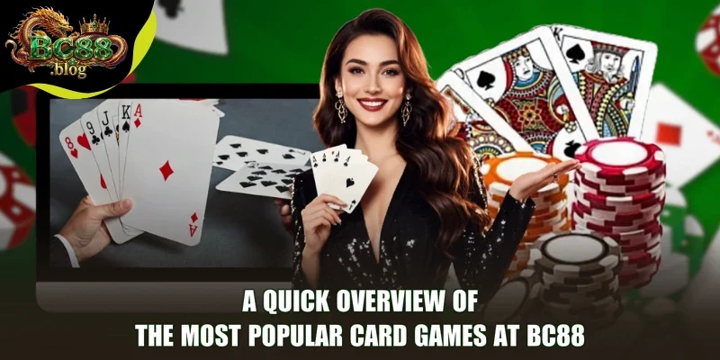 A quick overview of the most popular Card Games at BC88