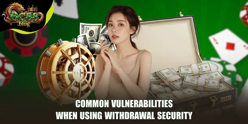 Common vulnerabilities when using withdrawal security