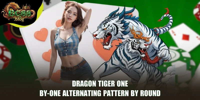 Dragon Tiger one-by-one alternating pattern by round