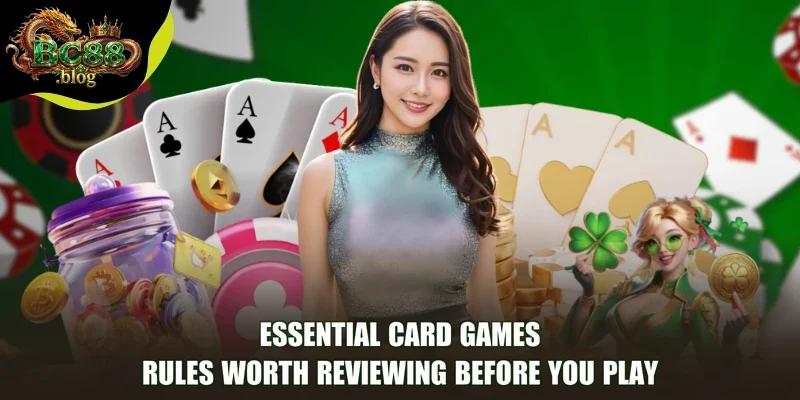 Essential Card Games rules worth reviewing before you play