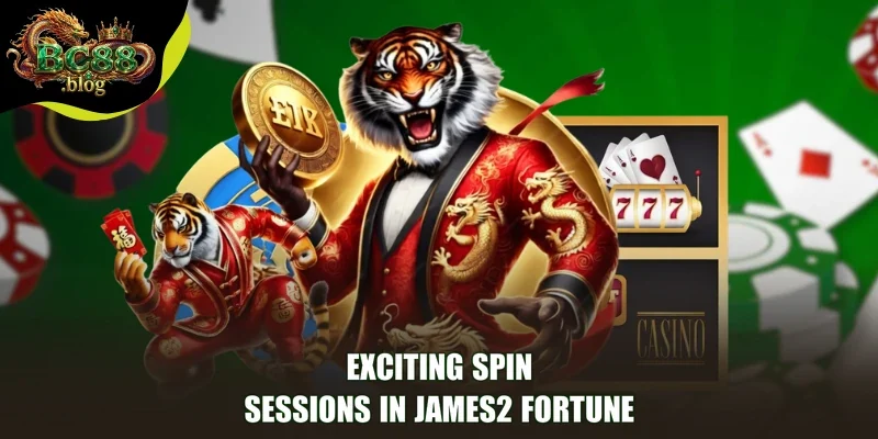 Exciting spin sessions in James2 fortune