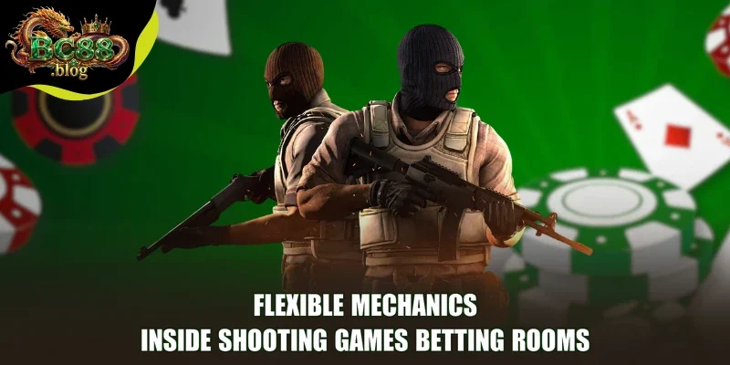Flexible mechanics inside Shooting Games betting rooms