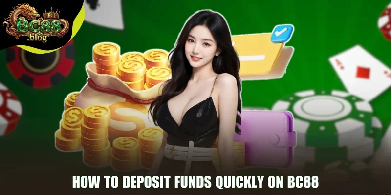 How to deposit funds quickly on BC8