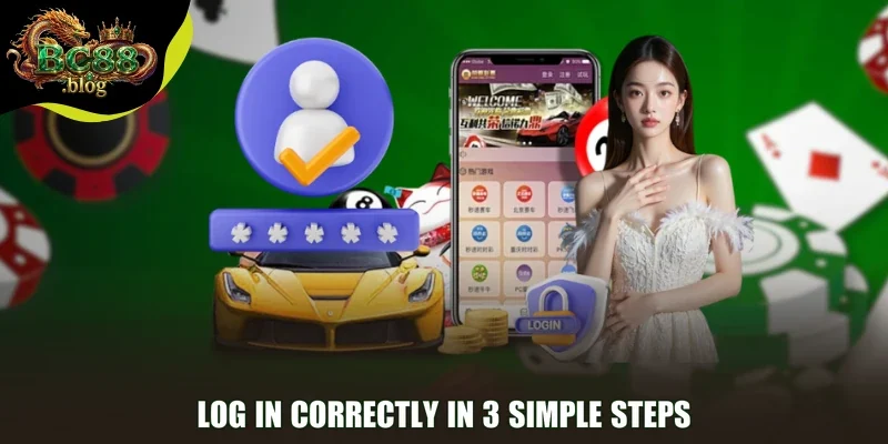 Log In Correctly in 3 Simple Steps