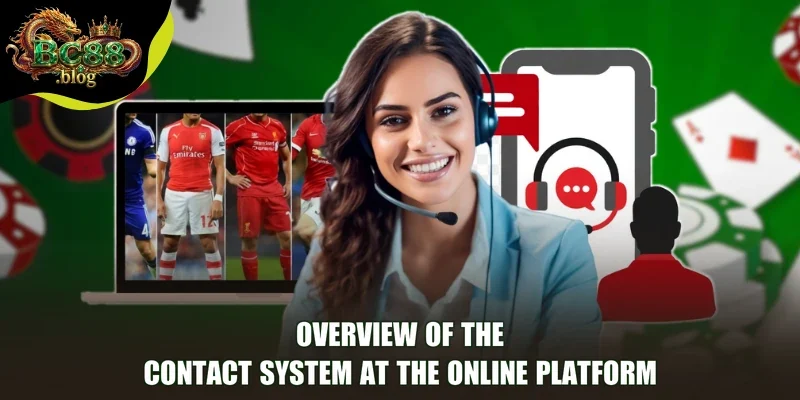 Overview of the Contact system at the online platform