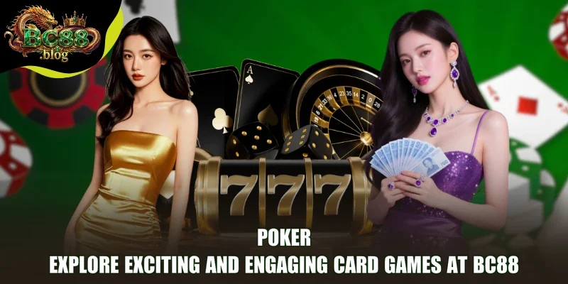 Poker - Explore Exciting and Engaging Card Games at BC88