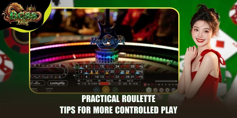 Practical Roulette tips for more controlled play