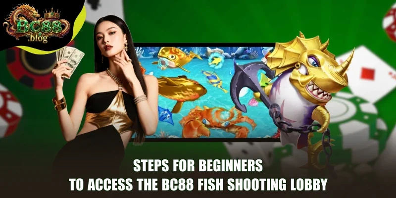Steps for beginners to access the BC88 Fish Shooting lobby